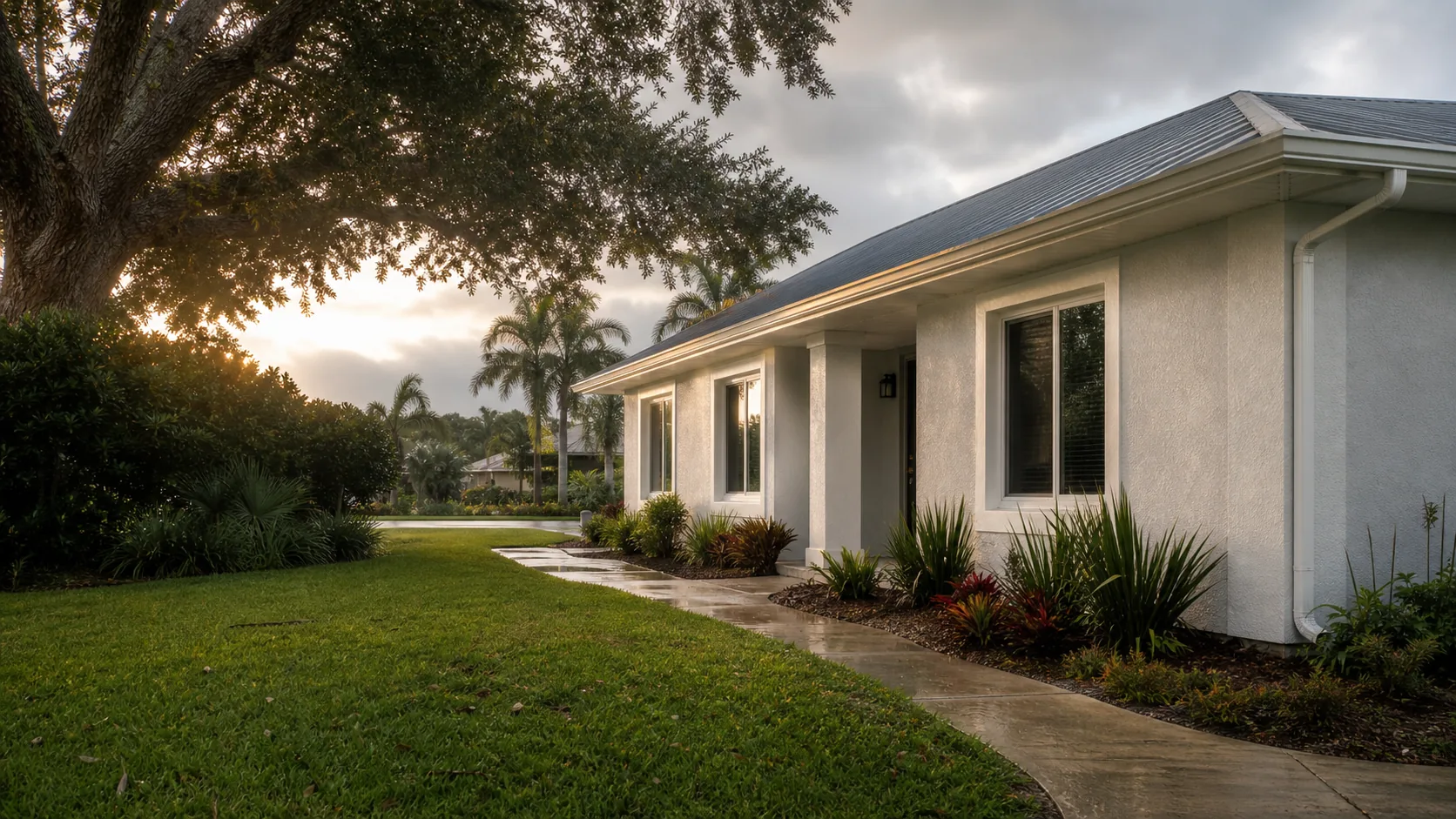 A believable Gainesville-area home suited to residential roofing planning